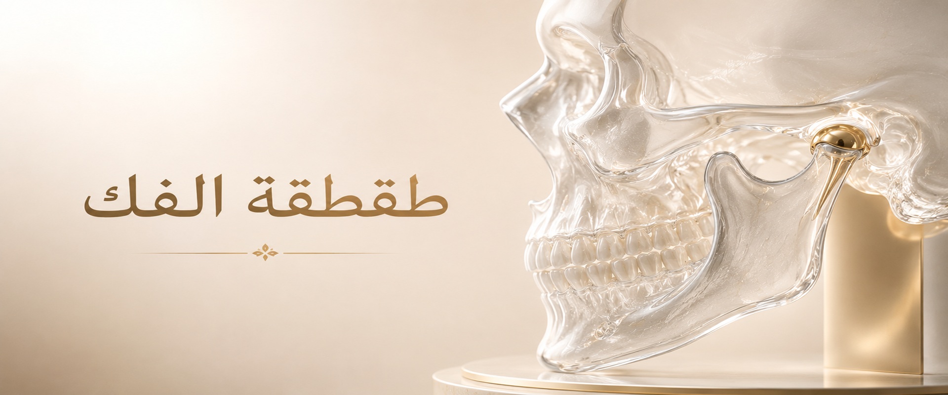 رسم تشريحي لمفصل الفك يوضح مشكلة طقطقة الفك المرتبطة باضطرابات المفصل الصدغي الفكي وأسبابها المحتملة.