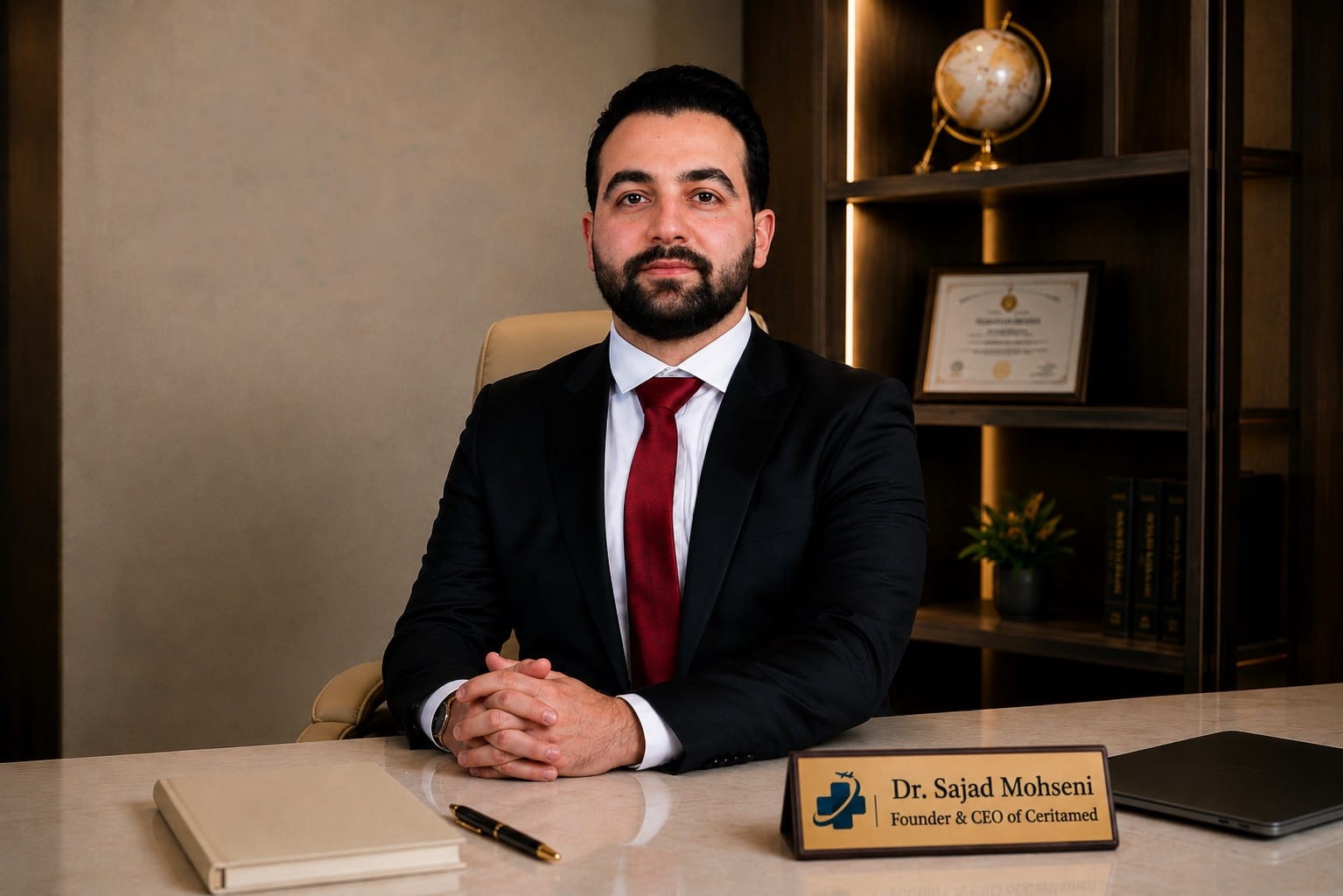 مؤسس ومدير شركة سریتامد يقدم خدمات السياحة العلاجية والتنسيق الطبي للمرضى الدوليين في إيران.