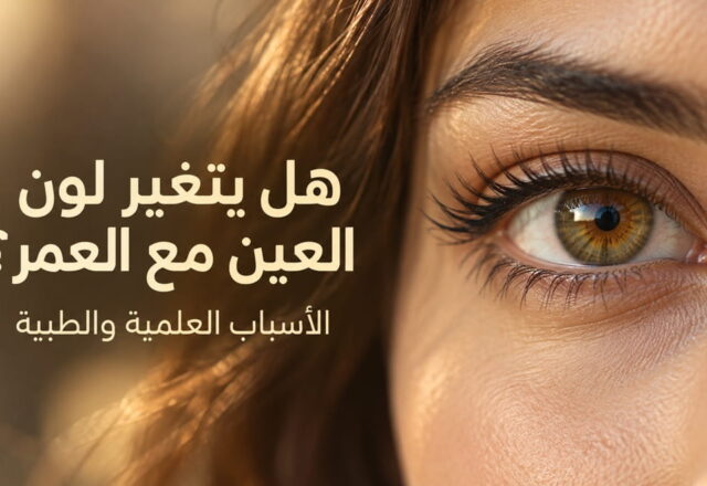 هل يتغير لون العين مع العمر؟