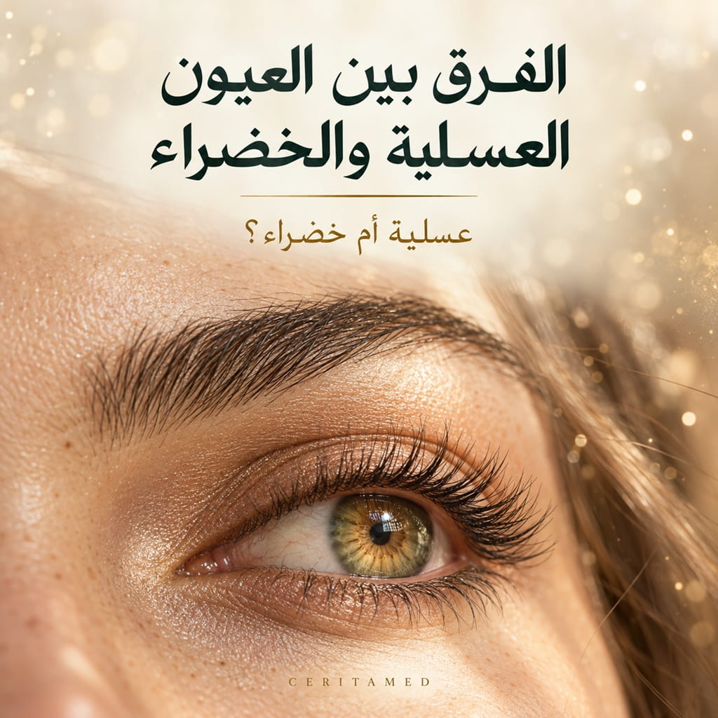 العيون العسلية والخضراء: ما الفرق بينهما؟