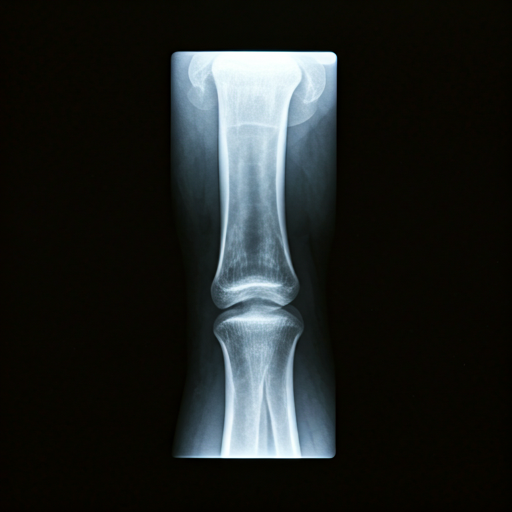 X-ray overlay of Precice internal nail