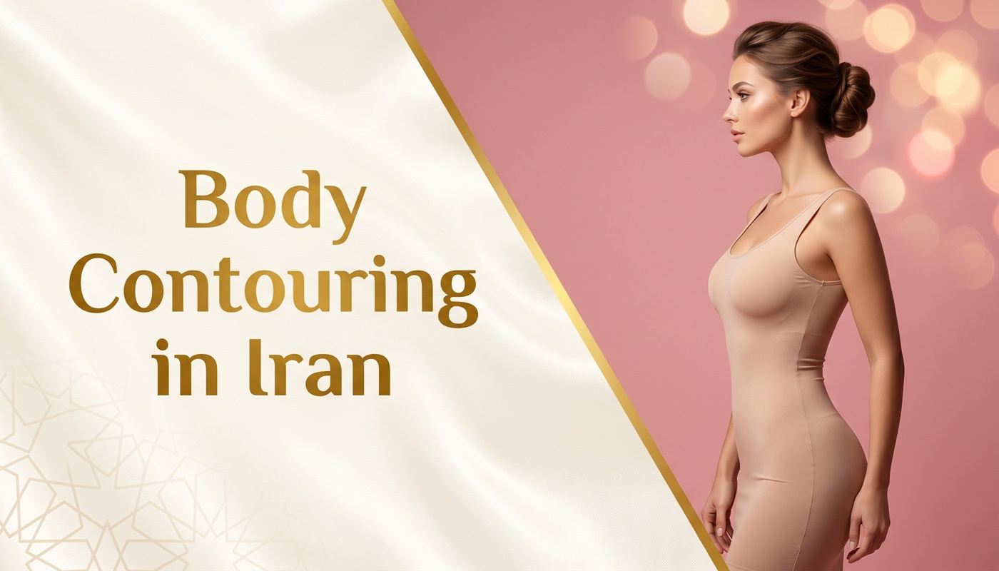 Elegant woman representing body contouring and body sculpting procedures in Iran with a slim feminine silhouette.
