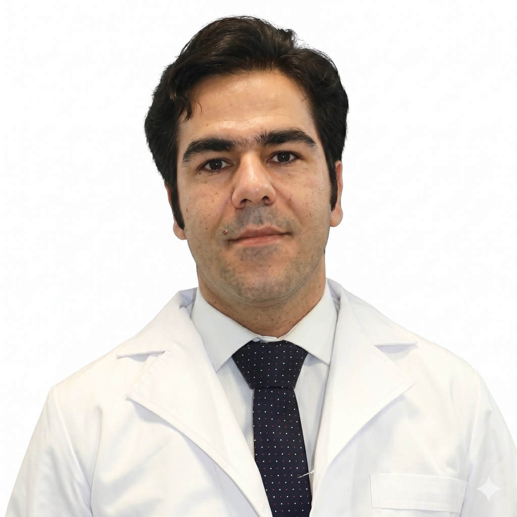 Dr. Ahad Shahbazi, cornea specialist providing advanced diagnosis and surgical treatment for corneal diseases at Ceritamed, Iran.