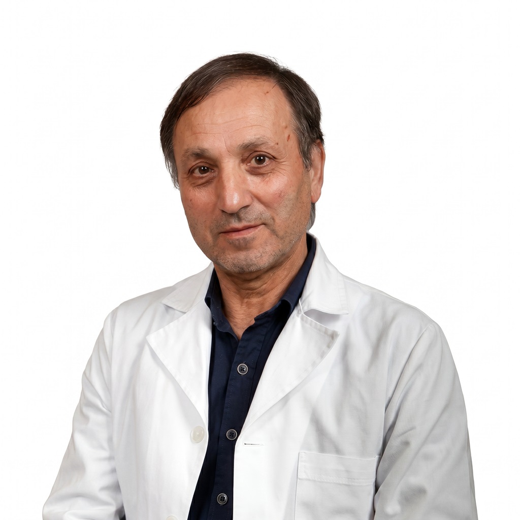 Portrait of Dr. Yadollah Eslami, glaucoma specialist and ophthalmologist in Iran.