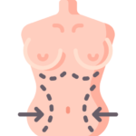 Body cosmetic surgeries icon