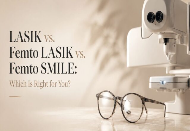 LASIK vs. Femto LASIK vs. Femto SMILE